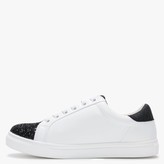 Thumbnail for your product : Df By Daniel Yully Black Glitter Star Trainers