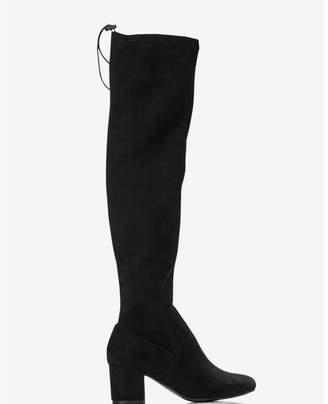 Express over the knee heeled boots