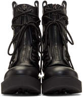 Thumbnail for your product : Helmut Lang Black Speed Lace Boots