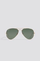 Thumbnail for your product : Ray-Ban Aviator Large Metal Gold