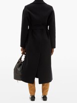 Thumbnail for your product : ANOTHER TOMORROW Double-breasted Merino-wool Midi Coat - Black