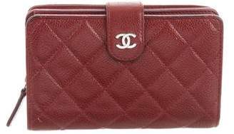 Chanel Quilted French Purse Wallet