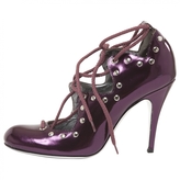 Thumbnail for your product : Vivienne Westwood Purple Leather Heels