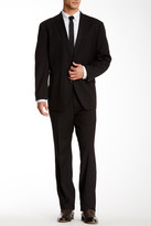 Thumbnail for your product : Kenneth Cole New York Solid Black Two Button Notch Lapel Suit