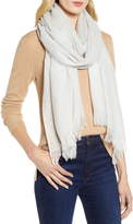 Thumbnail for your product : Nordstrom Heathered Cashmere Gauze Scarf