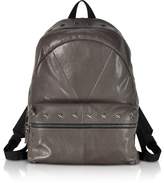 Thumbnail for your product : Jimmy Choo Reed BLS Biker Smoke Leather Backpack w/Studded Stars