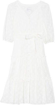 donna morgan polka dot dress