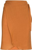Thumbnail for your product : Anemos High-Waisted Wrap Skirt