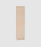 Thumbnail for your product : Reiss SASKIA LAMBSWOOL CASHMERE BLEND SCARF Shell
