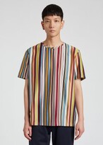 Thumbnail for your product : Paul Smith Men's Oversized Signature Stripe T-Shirt