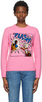 Thumbnail for your product : Gucci Pink Disney Edition 'Flash' Donald Duck Sweater