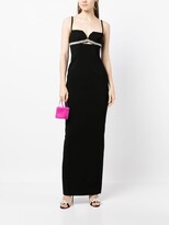 Thumbnail for your product : Rachel Gilbert Crystal-Embellished Sleeveless Maxi Dress