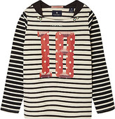 Thumbnail for your product : Scotch R'belle No18 striped sweat