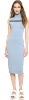 Thumbnail for your product : Suno Striped Knit Cutout Dress