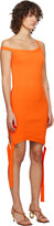 Thumbnail for your product : J.W.Anderson Orange Deconstructed Minidress