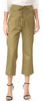 Thumbnail for your product : Marissa Webb Parker Cropped Lace Up Pants