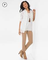 Thumbnail for your product : Chico's Chicos Petite Lace Embroidered Shirt