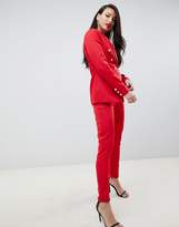 Thumbnail for your product : Missguided Tall exclusive tall military blazer in red