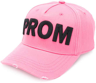 DSQUARED2 PROM embroidered baseball cap