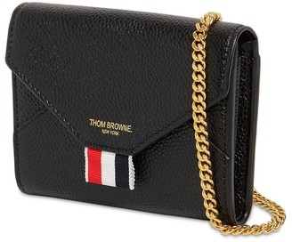 Thom Browne Grained Leather Envelope Wallet