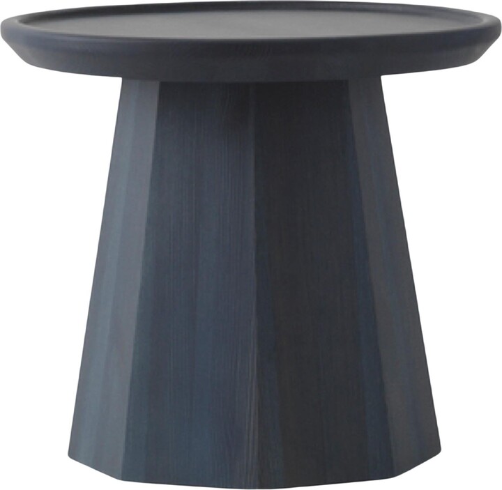 Normann Copenhagen Pine Dark Blue Small Table By Simon Legald