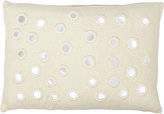 Thumbnail for your product : John Robshaw Mirror-Accented Silk Pillow
