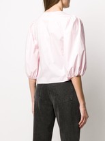 Thumbnail for your product : Pinko tie-detail V-neck blouse