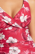 Thumbnail for your product : Sea Level Cross Front Multifit Floral Tankini Top