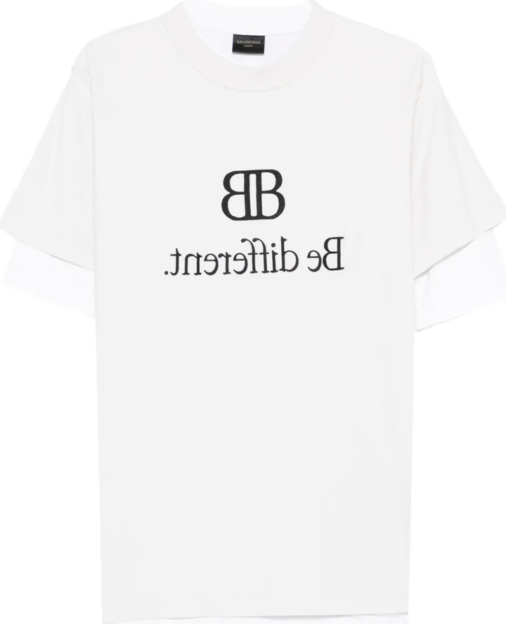 Balenciaga layered graphic T-shirt