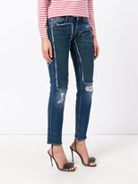 Thumbnail for your product : Dolce & Gabbana deconstructed skinny jeans