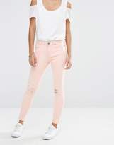 Thumbnail for your product : Vero Moda Busted Knee Skinny Jeans
