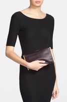 Thumbnail for your product : Lanvin Lizard Embossed Leather Clutch