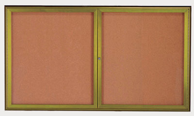 AARCO Enclosed Bulletin Board