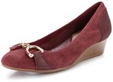 Thumbnail for your product : Hush Puppies Candid Low Leather Wedge Shoes