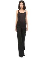 Thumbnail for your product : Rick Owens Lilies Double Viscose Blend Jersey Tank