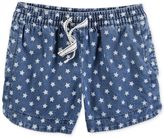 Thumbnail for your product : Carter's Star-Print Cotton Denim Shorts, Little Girls (2-6X)