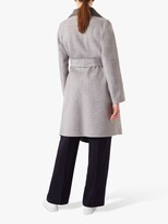 Thumbnail for your product : Hobbs London Gabriella Wool Blend Coat, Grey