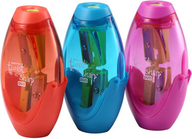 Twist N Sharp Handheld Pencil Sharpener Educational Accessory