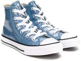 Thumbnail for your product : Converse glitter detail hi-top sneakers