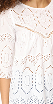 Thumbnail for your product : Liv Ellis Eyelet Top