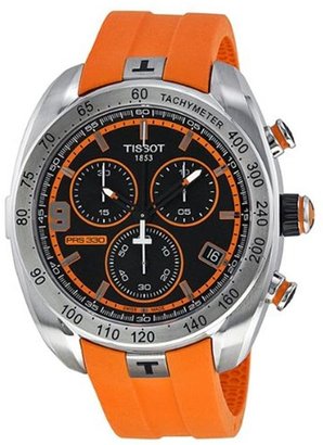 Tissot Men's T0764171705701 PRS 330 Analog Display Swiss Quartz Orange Watch