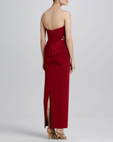 Thumbnail for your product : Notte by Marchesa 3135 Notte by Marchesa Bead-Detail Strapless Sweetheart Gown