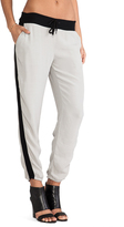 Thumbnail for your product : Monrow Crepe Track Pants