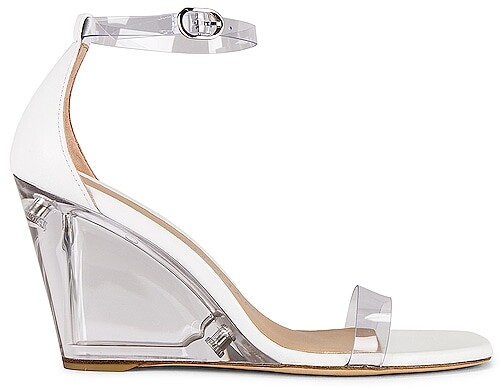 Clear Wedge Heels | Shop the world's largest collection of fashion 