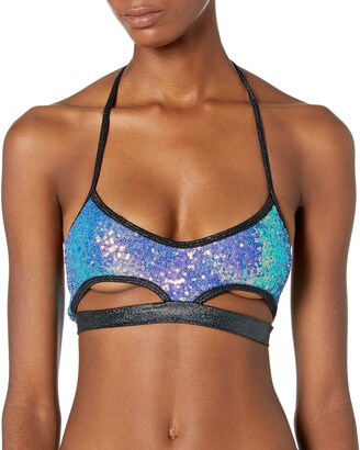 Sequin Bathing Suit Top | Shop the world's largest collection of fashion |  ShopStyle