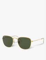 Thumbnail for your product : Ray-Ban RB3857 Frank Legend metal and acetate square sunglasses