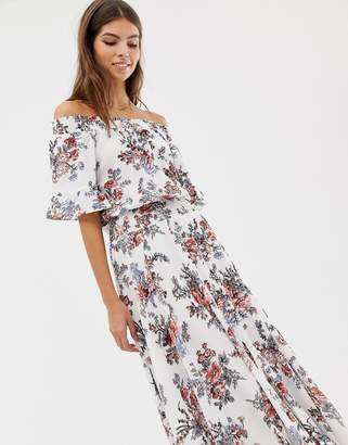 Glamorous floral maxi dress
