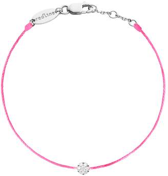 Redline Single Diamond Illusion Bracelet - Hot Pink