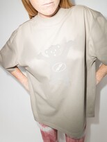Thumbnail for your product : we11done teddy-bear print oversize T-shirt
