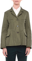 Thumbnail for your product : Jil Sander Radzimir Long-Sleeve Jacket, Taupe